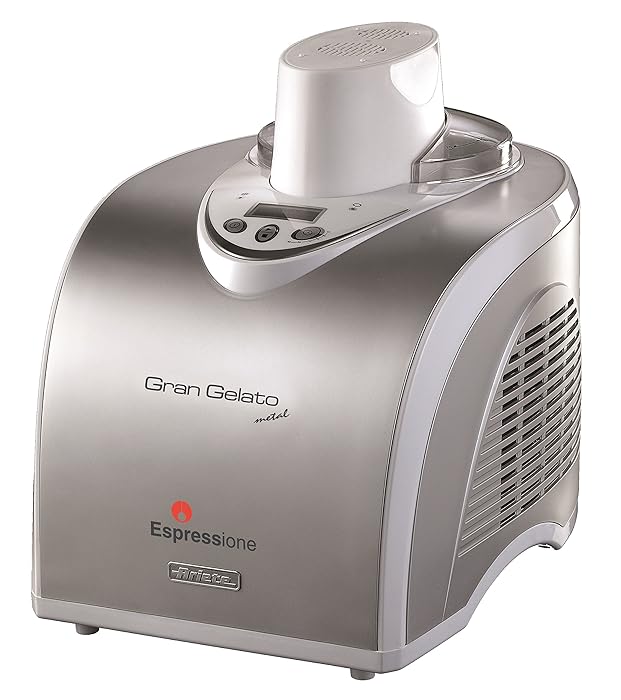 Espressione-Ariete (a company of De'Longhi Group) Gran Gelato Metal Ice Cream Maker