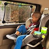 Munchkin Stretch to Fit Car Window Shade UV Protection Sun Shade view 5