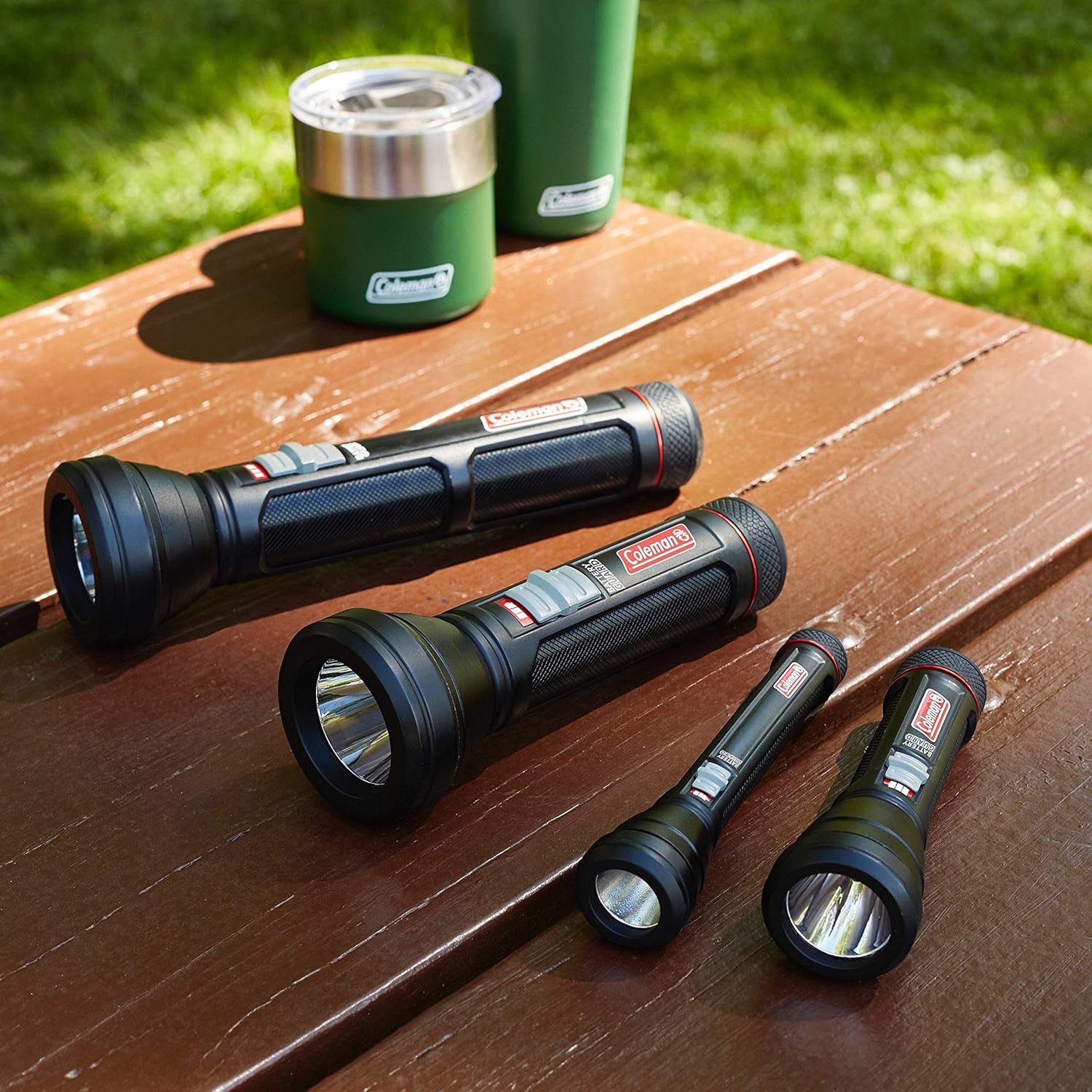 Coleman LED Flashlight | 425 Meter Flashlight with BatteryGuard: Sports & Outdoors