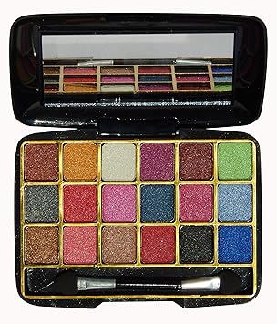 firstzon 18 color shimmer misgold eyeshadow palette 10.8g (multicolor)