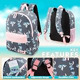 Disney Stitch Backpack for Girls Navy Pink Rucksack School Bag view 3