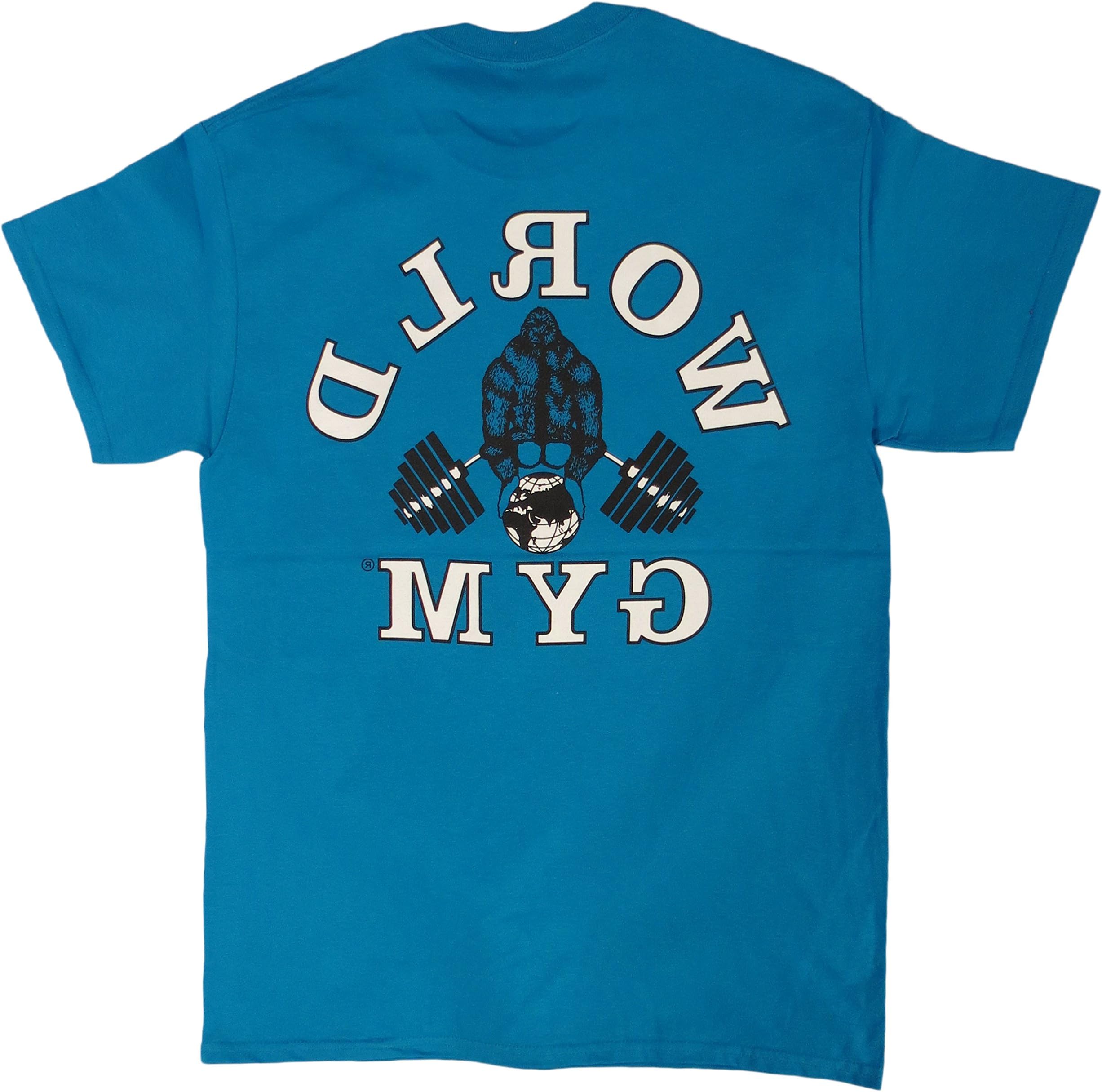 World Gym W100 Shirt 2-Side Logo Print