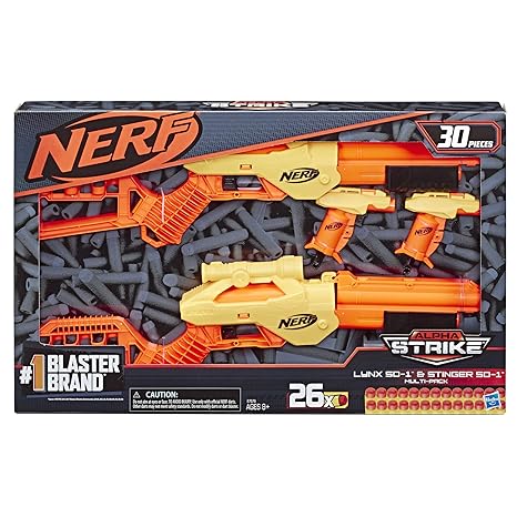 Nerf Plastic Alpha Strike Lynx SD-1 and 
