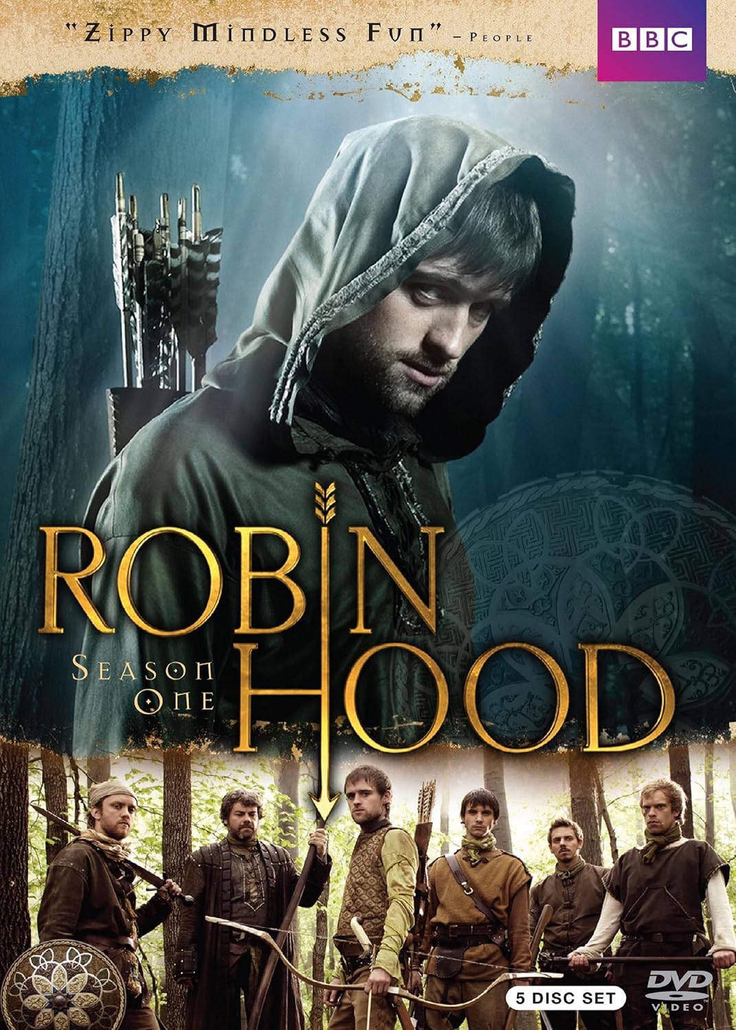 Amazon Com Robin Hood Season 1 Repackage Dvd Jonas Armstrong Keith Allen Lucy Griffiths Gordon Kennedy Harry Lloyd Joe Armstrong Movies Tv
