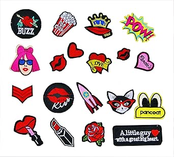 Amazon 24universe ワッペン アイロン セット おしゃれ