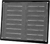 LIRAST Metal Ventilation Grille 260x190mm Black Air Vent Cover with Insect Mesh view 4