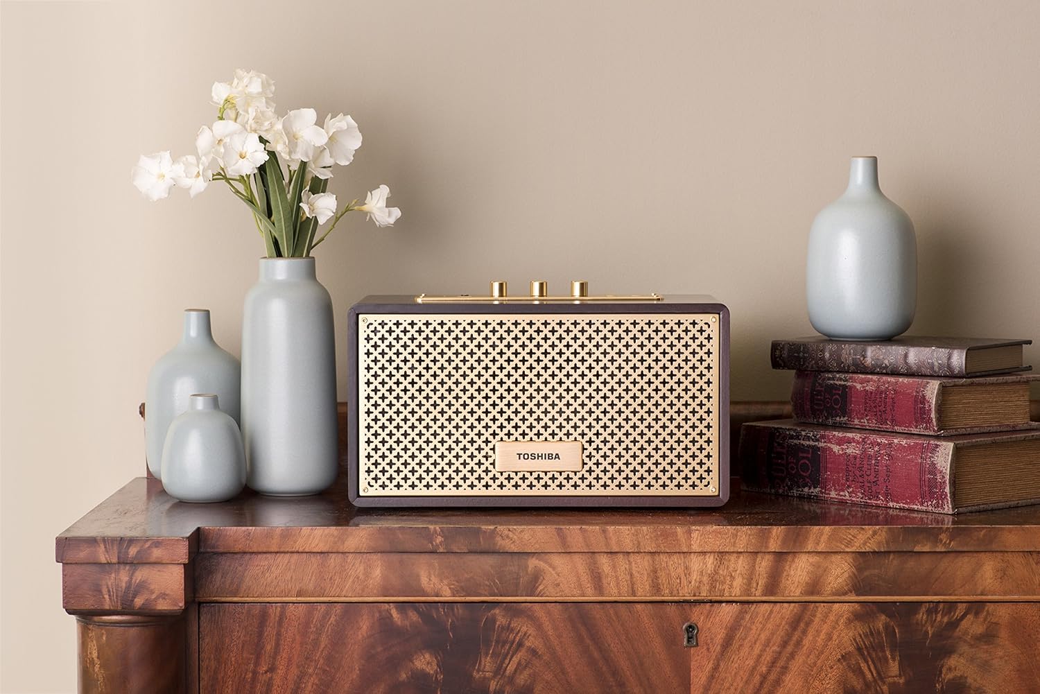 toshiba vintage bluetooth speaker