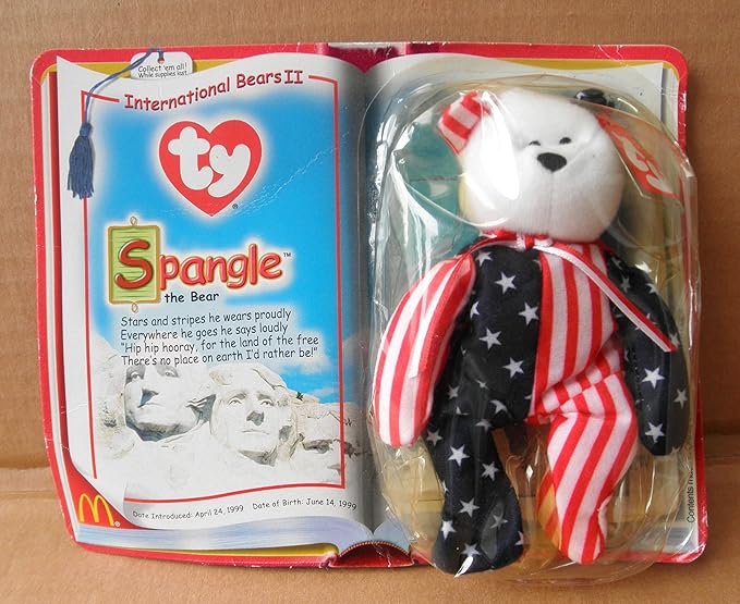 1999 spangle beanie baby value