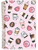 Bloom Daily Planners 2018-2019 Academic Year Day Planner - Monthly and Weekly Datebook/Calendar Book - Inspirational Dated Agenda Organizer - (August 2018 - July 2019) - 6" x 8.25" - Coffee Lover