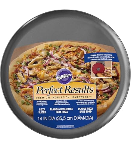 Nordic Ware Naturals Teglia Per Pizza Perforata | Alluminio Naturale 40,6 Cm Per Crosta Croccante E Cottura Uniforme