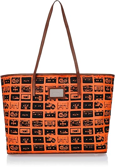 Satyapaul Womens Handbag (Orange)