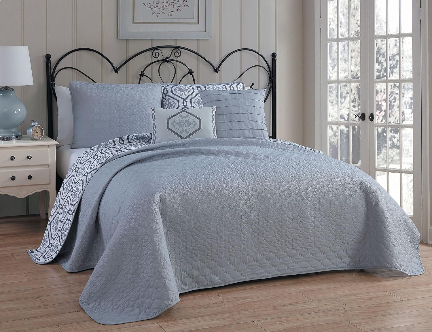 GLOGLOW Juego de Accesorios para baño Juego de baño 4 Piezas/Juego