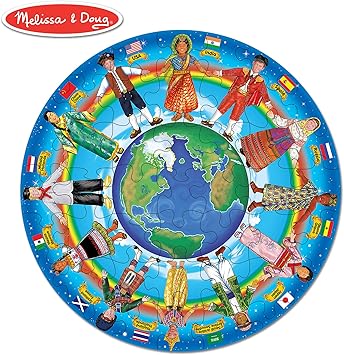 Melissa & Doug Children of The World Floor 48-Piece Floor Puzzle