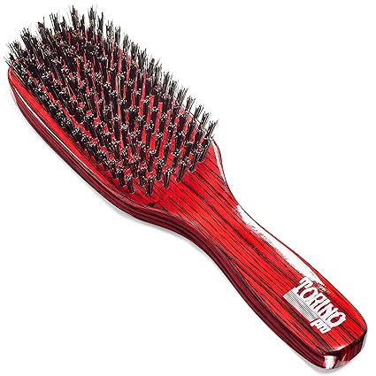 Torino Pro Hard Wave Brush By Brush King 1840 7 Row Hard Great