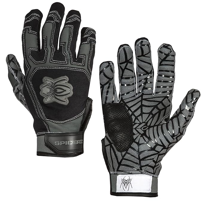 Spiderz Youth  Batting Glove Silicone Spider  Palm
