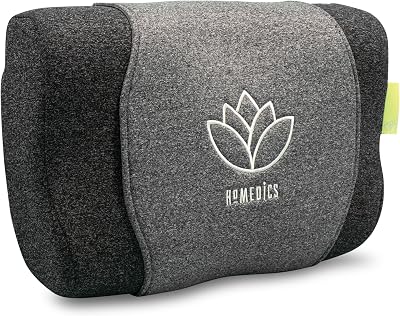 HoMedics Zen Meditation Pillow - Memory Foam Neck Support & Aroma Diffuser