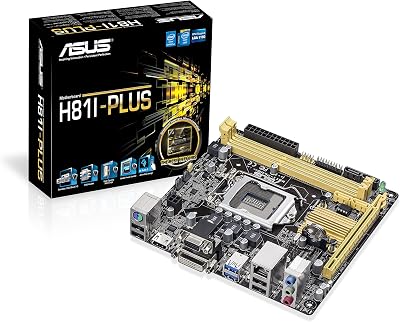 ASUS H81I-PLUS Motherboard Socket 1150 H81 DDR3 Mini ITX HDMI USB 3.0