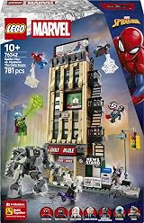 LEGO Marvel Spider-Man vs Mysterio Daily Bugle Building view 7