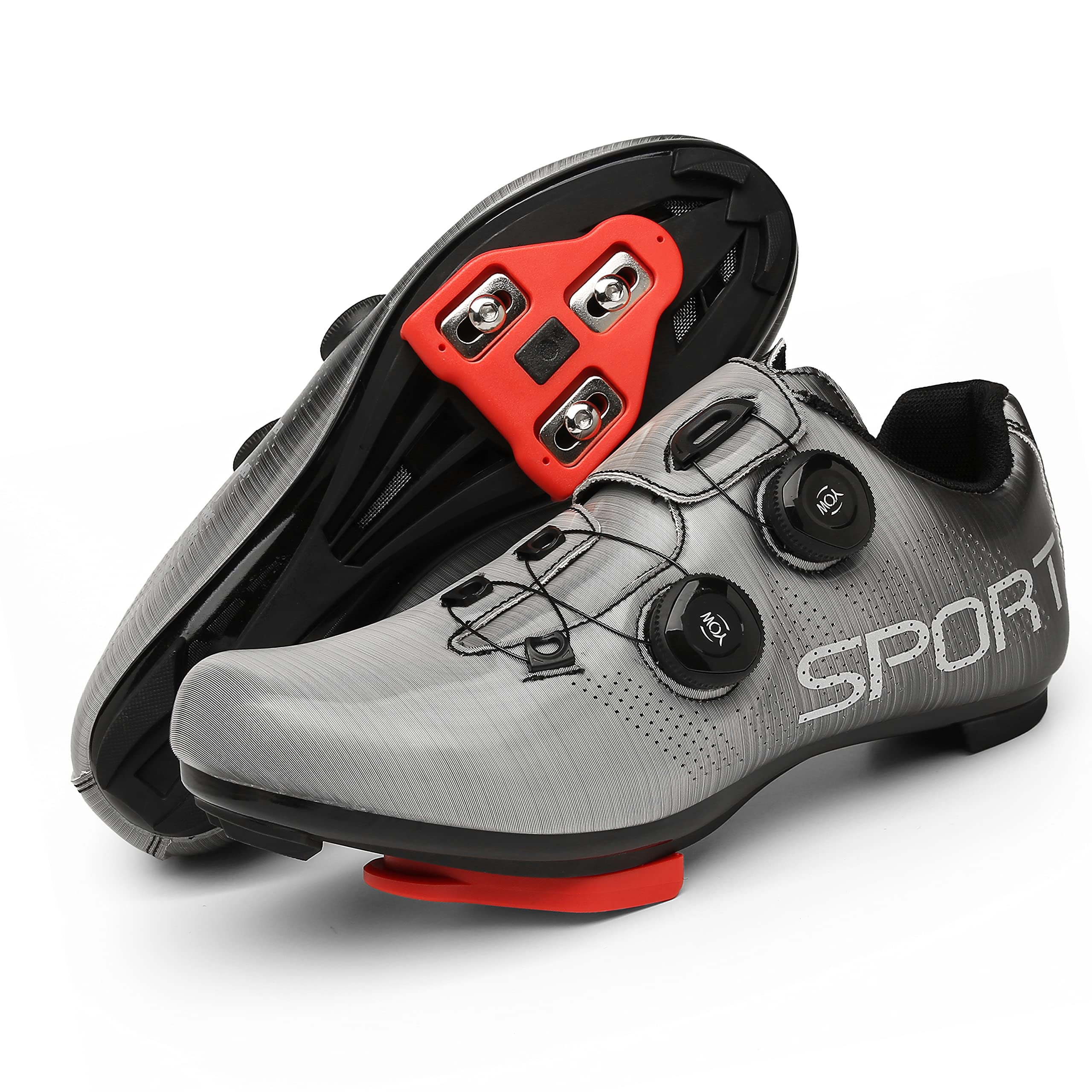 Delta Cleats Peloton Shoes Men Road Bike Cycling Shoes Indoor Cycle Spinning Bicycle Shoes 3 Bolts SPD-SL Biking Shoes
