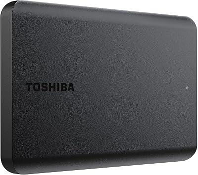 Toshiba Canvio Basics 2TB Portable External Hard Drive USB 3.0 Black