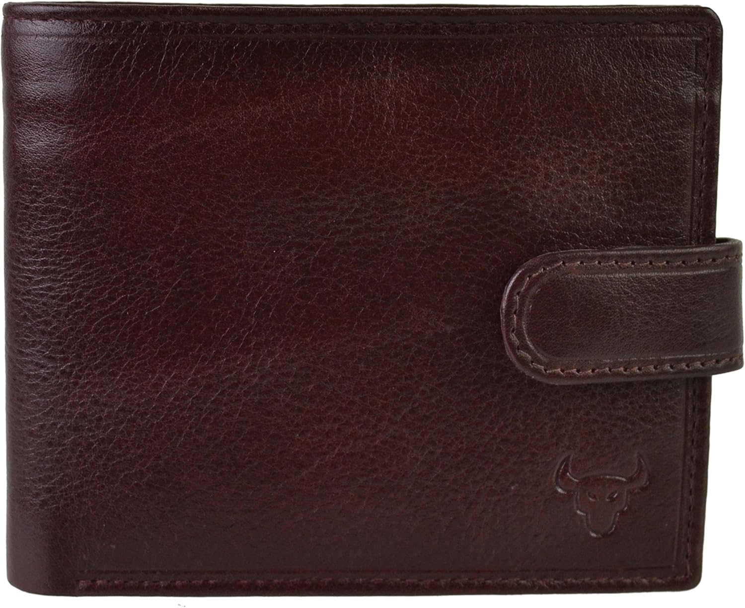 Kenneth Brownne Da Milano Men's Designer Soft Brown Hide Leather wallet
