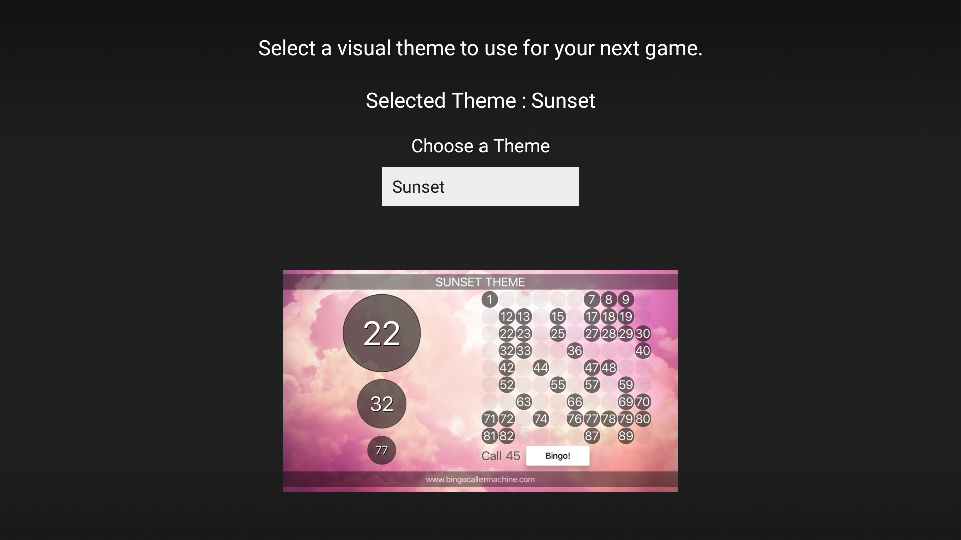 Bingo Caller for Android