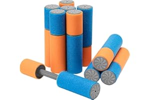 GROBRO7 10Pcs Super Light Small Soaker Foam Pocket Water Guns, Water Blaster Toy Swimming Pool Toys for Kids, Summer Beach Ga