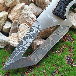 DOOM BLADE 8.07" Fixed Blade Hunting Knife with