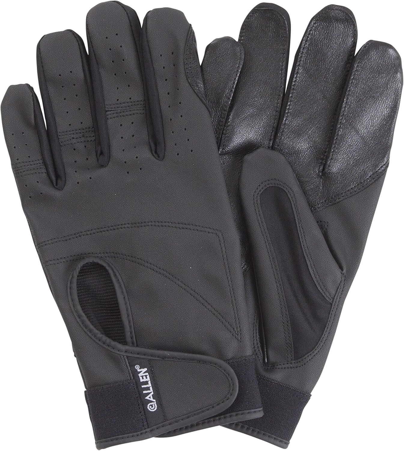 Allen Aspen Vented Leather Shooting Gloves with