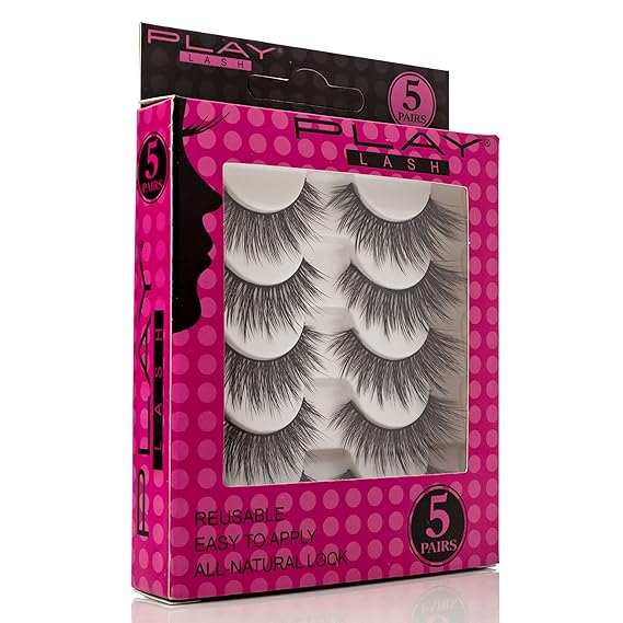 Play Lash False Eyelashes Set Of 5 Pairs Easy