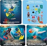 Playmobil City Action Police Diver with Treasure 72078 2 Figures Underwater view 4