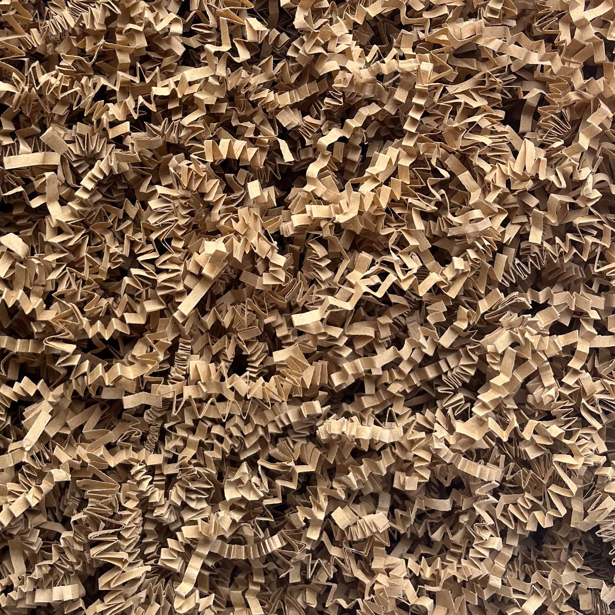 MARSROAM Brown Crinkle Cut Paper Shred 1 LB Gift