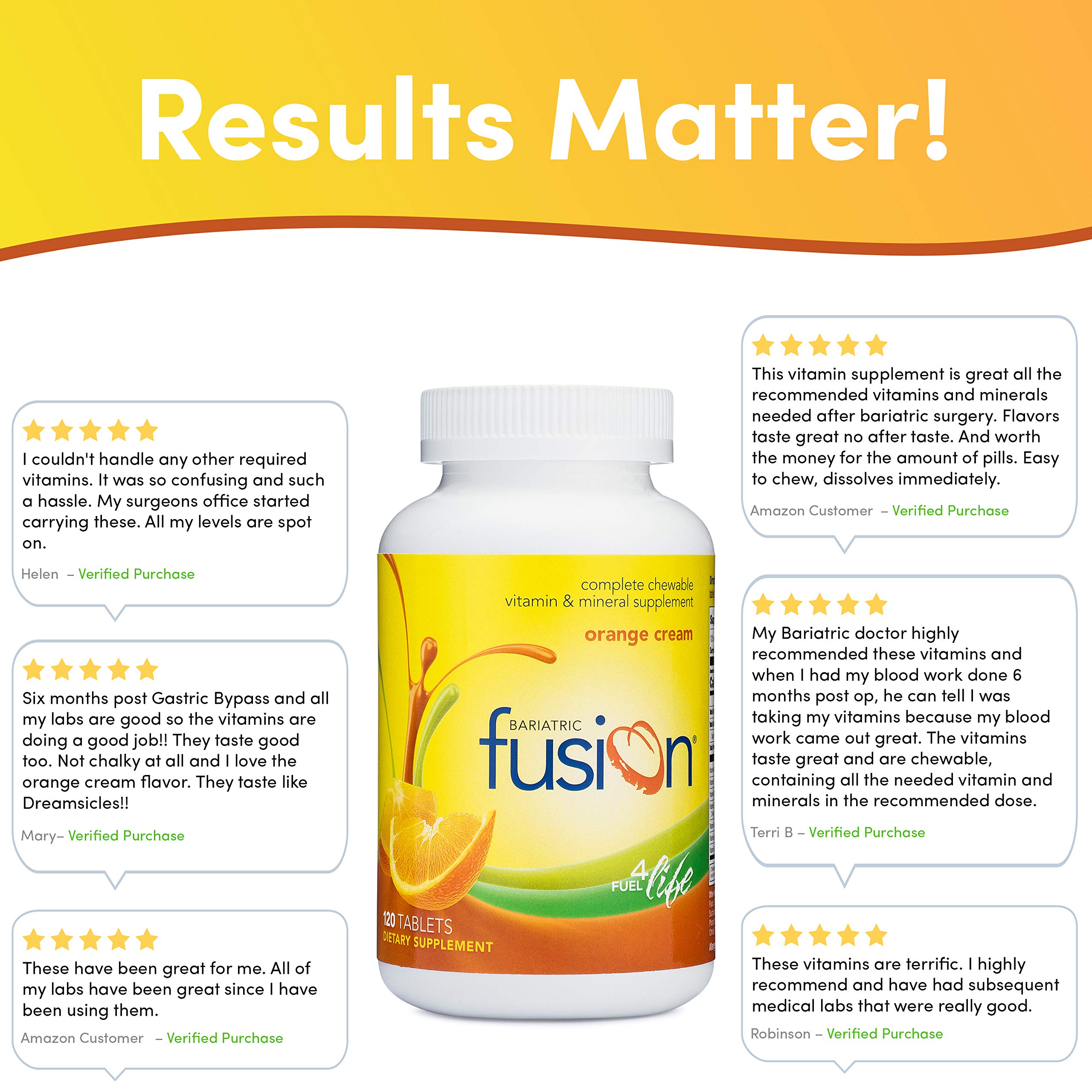 Bariatric Fusion Complete Chewable Multivitamin and Mineral Supplement