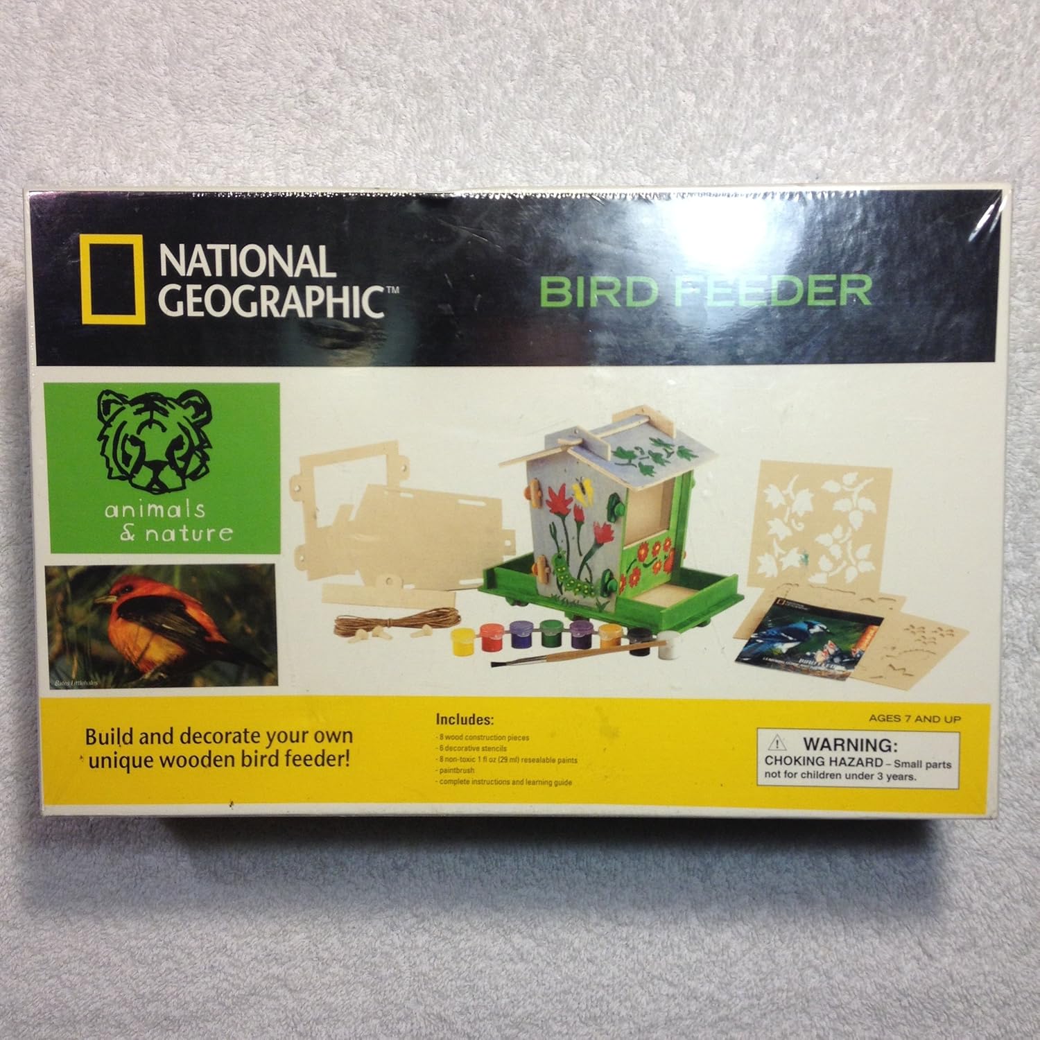 Amazon Com National Geographic Bird Feeder Prints Garden