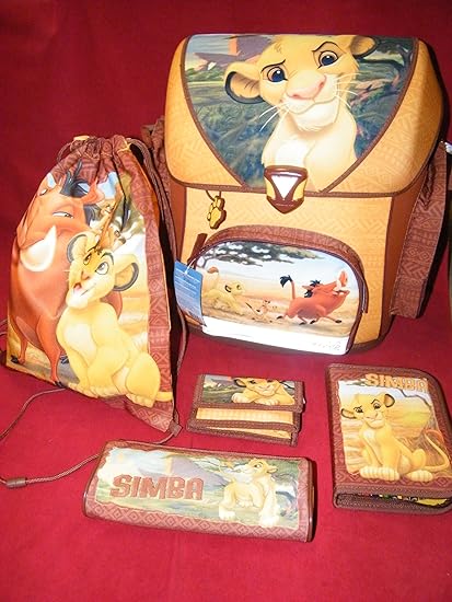 scooli konig der lowen schulranzen set 5 teilig ranzen schulranzen schultasche tornister school bag undercover amazon de garten