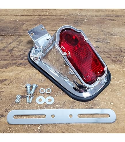 Lápida Cromada De Metal Para Motocicleta Harley Davidson, Freno De