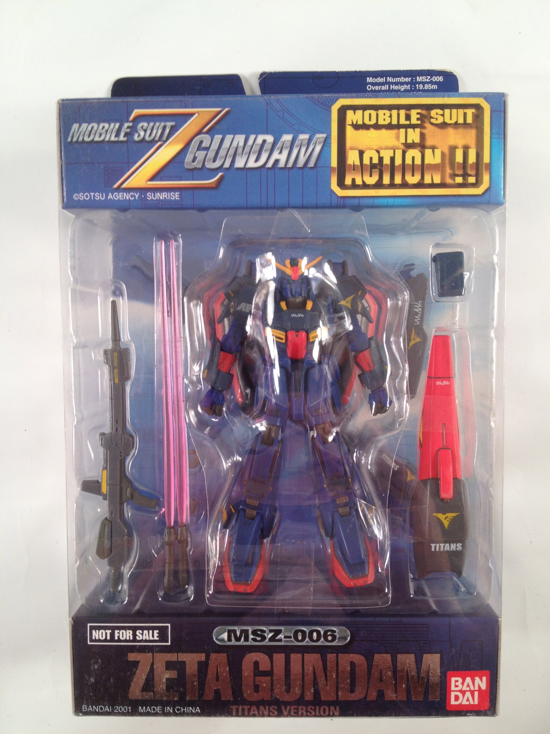 BANDAI MSZ-006 Z GUNDAM TITANS VERSION MSIA Prototype ZETA Z