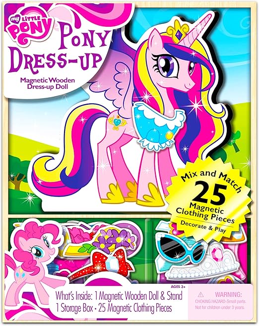 my little pony magnetic dress up