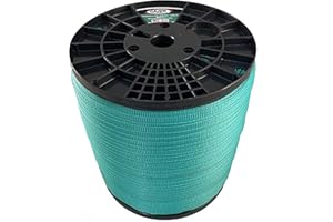 CAJUN TIE DOWNS Cajun Pull Line - 5/8 Inch Black - 1,500 lb. - Pull Tape - Polyester Pulling Tape - Made in USA