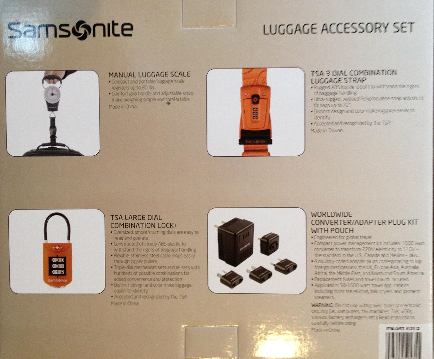 set combination samsonite tsa lock