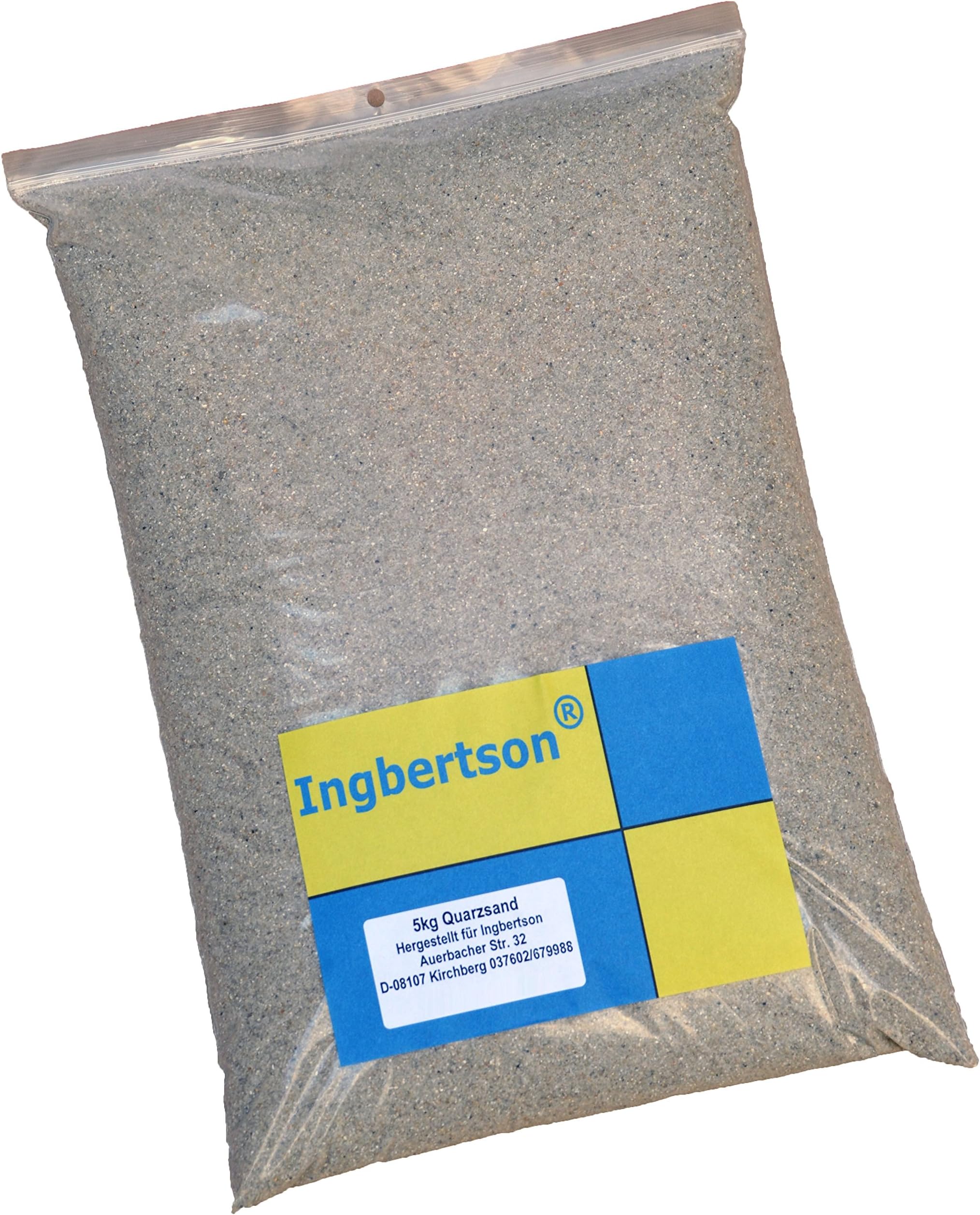 5kg Ingbertson® Sand Filter Swimming Pool 1,0-1,6mm