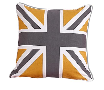 Jubileehomeware Union Jack 100 Cotton Cushion Covers Sofa Cases