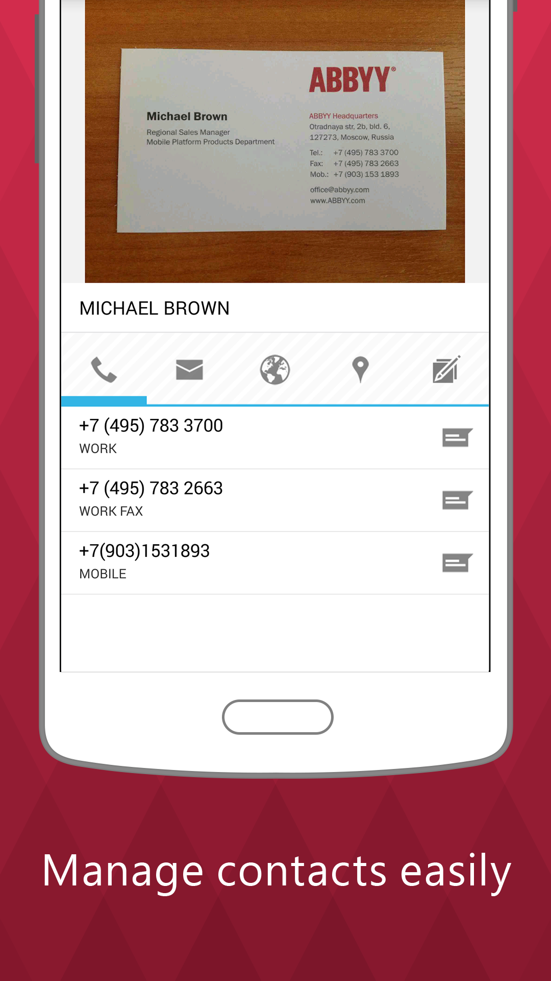 Business Card Reader PROAmazon.co.ukAppstore for Android
