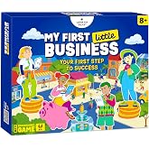 My First Little Business Financial Literacy Game, Kids Money Board Game | Board game for kids learning money skills, entrepreneurship, financial education, great for family &amp; classroom