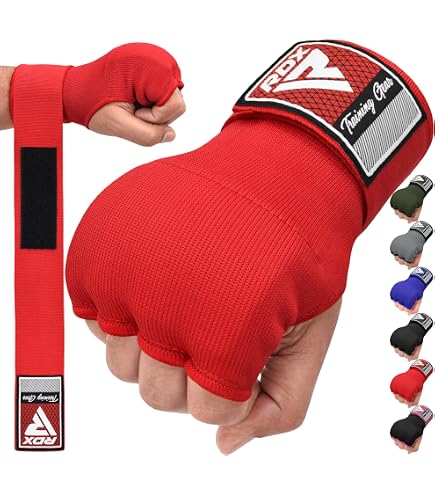 Bandages De Boxe Meister ArrowWay 360cm - Avec Instructions Imprimées Pour MMA Et Arts Martiaux