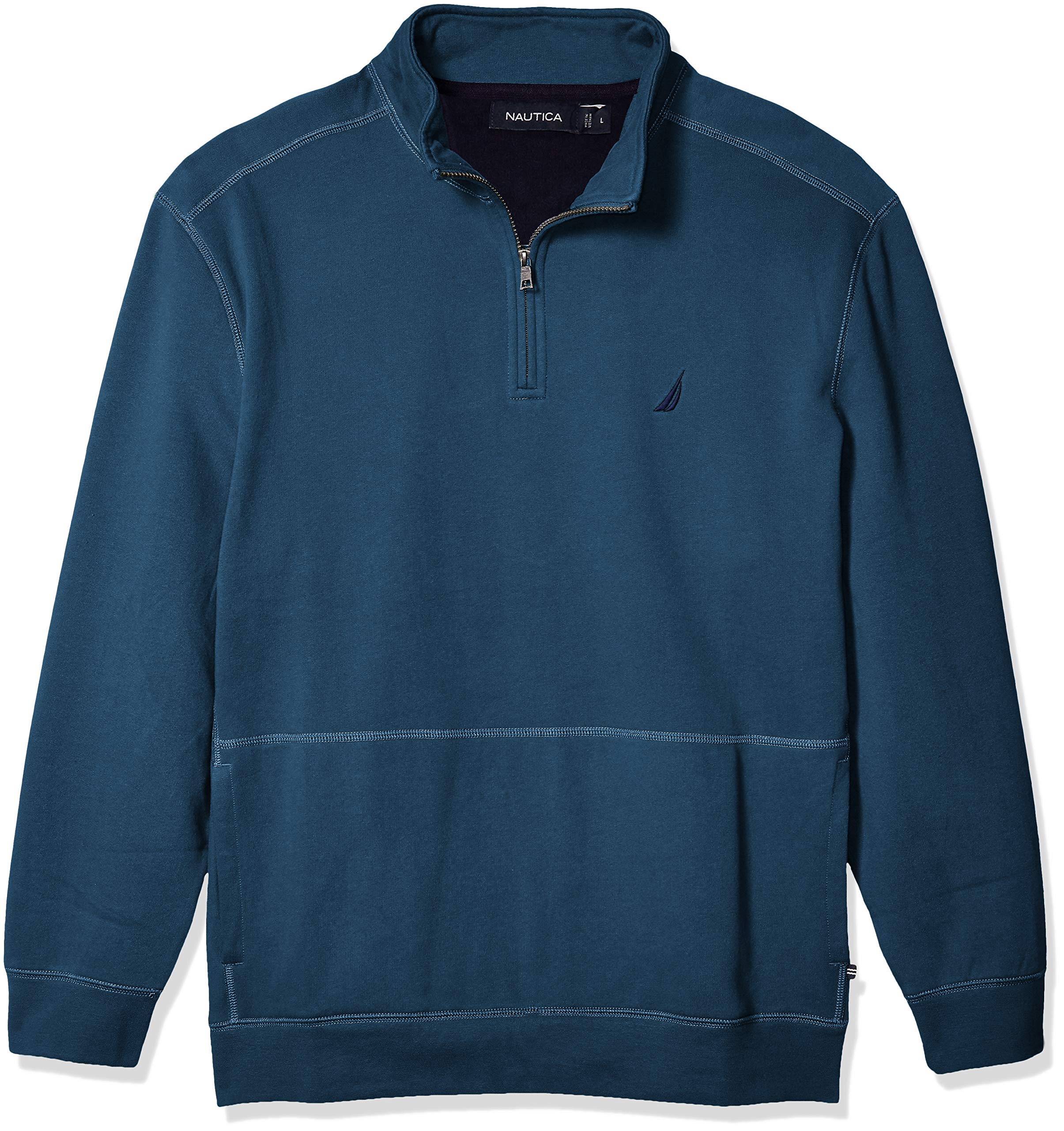 Nautica Men's Classic Fit QuarterZip Fleece Pullover Nautical Fashions