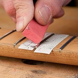 StewMac Fret Erasers, Abrasive Rubber Blocks for
