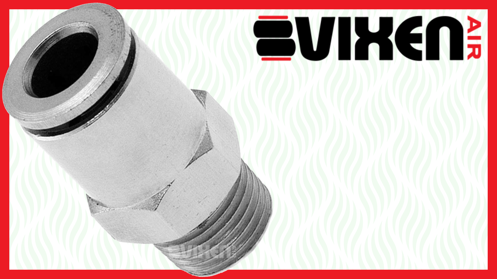 Push To Connect Fitting 4-Pack Push-to-Connect Fittings: 1/8" NPT Male To 1/4" OD Hose Straight (Vixen Air VXA7181-4) 1-3/4 Inch Motorcycle & Scooter Mufflers - Foto 10