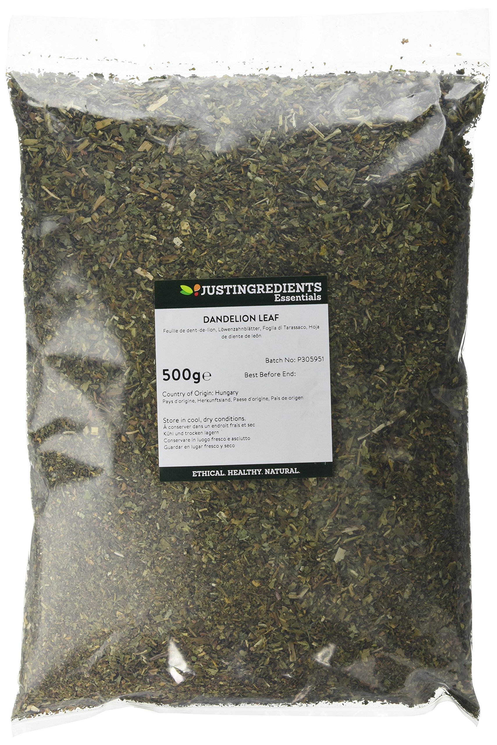 JustIngredients Essentials Dandelion Leaf 500 g