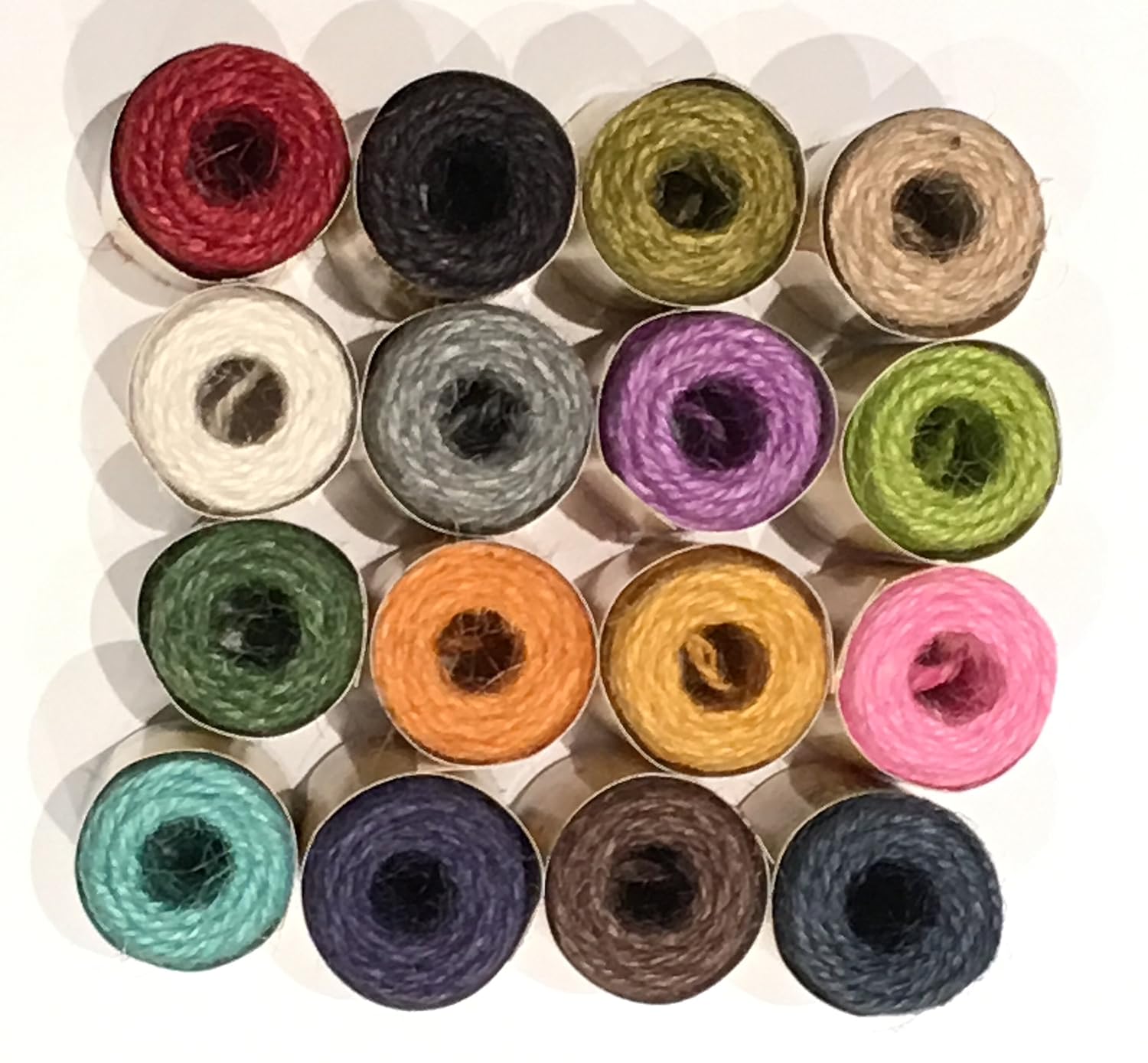 Nutscene Heritage Twine Collection of Mini spools 16 Colours (13m